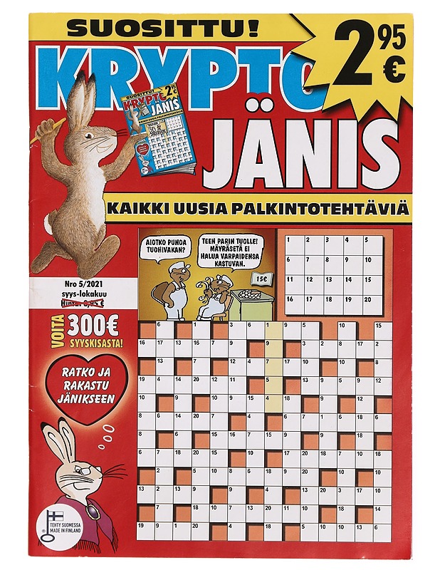 Kryptojänis 5/2021 syys-lokakuu - Harrastekirjat - 10105303022 - 0