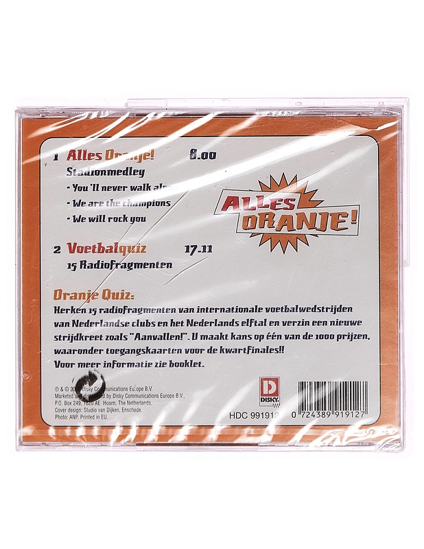 Various Artists  - Alles oranje! - CD - CD-levyt - 10105303205 - 1