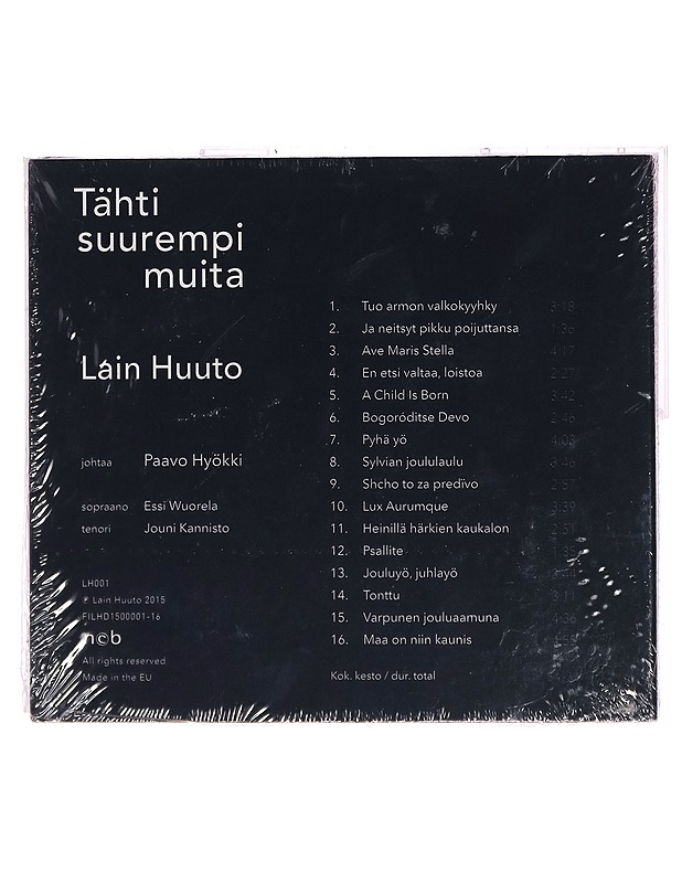 Lain Huuto, Paavo Hyökki - Tähti suurempi muita - CD - CD-levyt - 10105303382 - 1