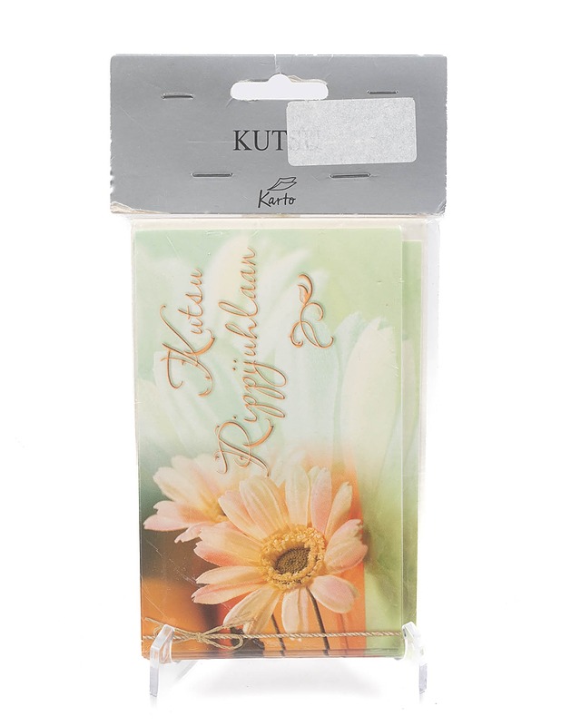 KARTO kutsukortit, 6 kpl - Kutsu Rippijuhlaan - Askartelu - 10105303449 - 0