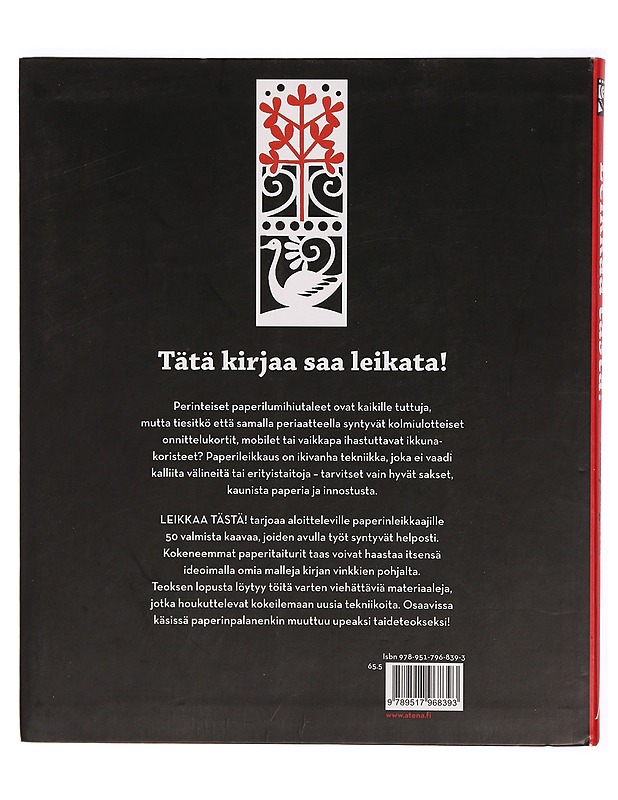 Leikkaa tästä! : taidokkaat paperileikkaukset korteista koristeisiin - Hogarth, Emily - Harrastekirjat - 10105303867 - 1