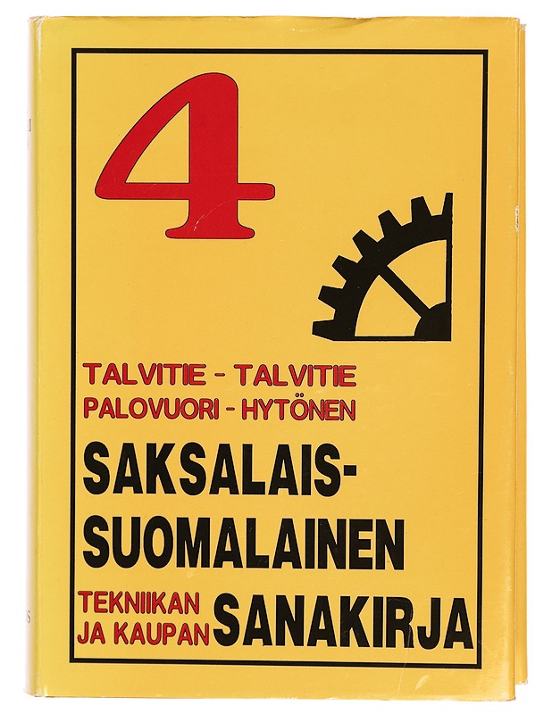Saksalais-suomalainen tekniikan ja kaupan sanakirja - Talvitie, Jyrki K. - Tietokirjat ja oppaat - 10105303893 - 0