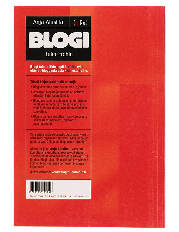 Blogi tulee töihin - Anja Alasilta - Tietokirjat ja oppaat - 10105304039 - 1