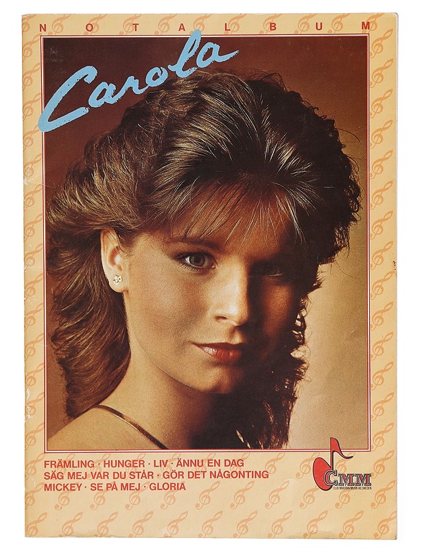 Carola: notalbum - Musiikki- ja elokuvakirjat - 10105304160 - 0