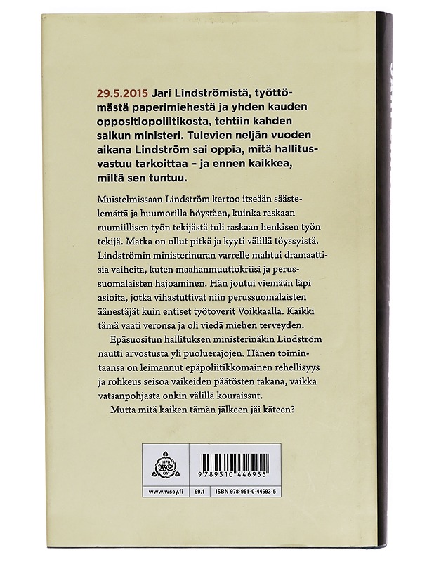 Syvään päähän : muistelmani - Jari Lindström - Elämäkerrat ja muistelmat - 10105304242 - 1