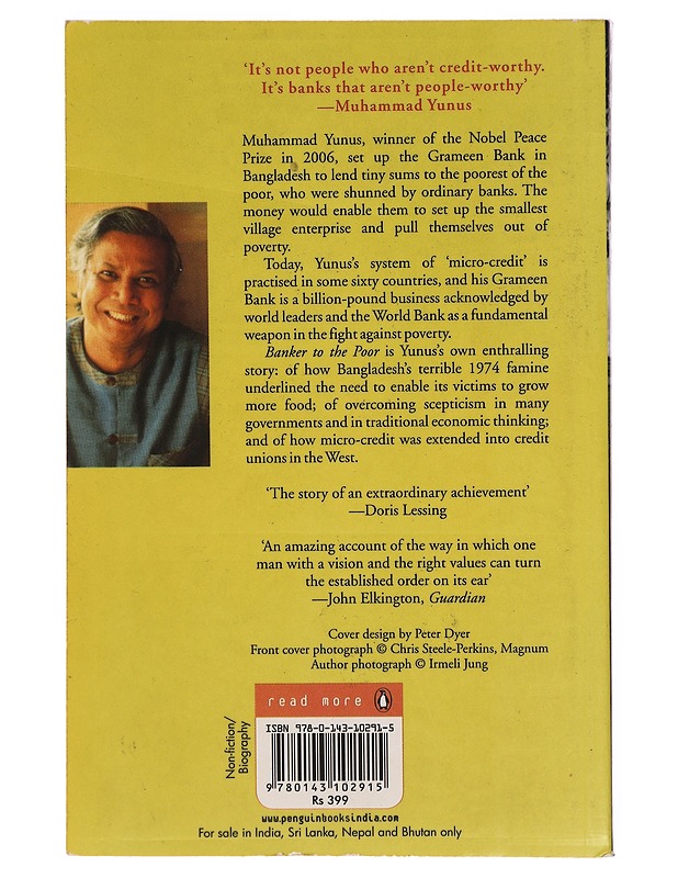 Banker To The Poor - Muhammad Yunus - Historiakirjat - 10105304473 - 1