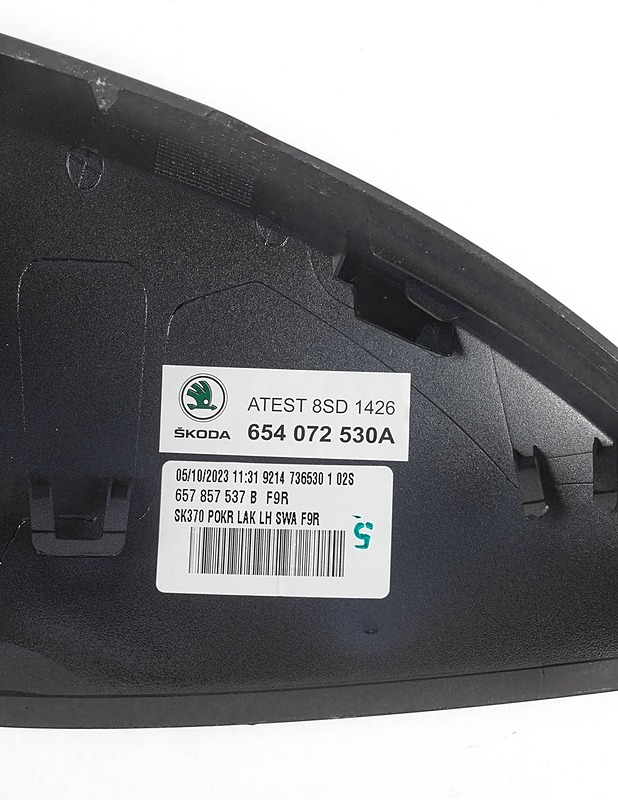 SKODA Sivupeilin kuoret - Muut urheiluvälineet ja vapaa-aika - 10105304774 - 3