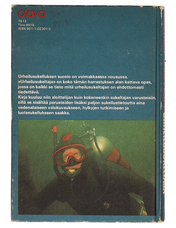 Urheilusukeltaja - Harrastekirjat - 10105304893 - 1
