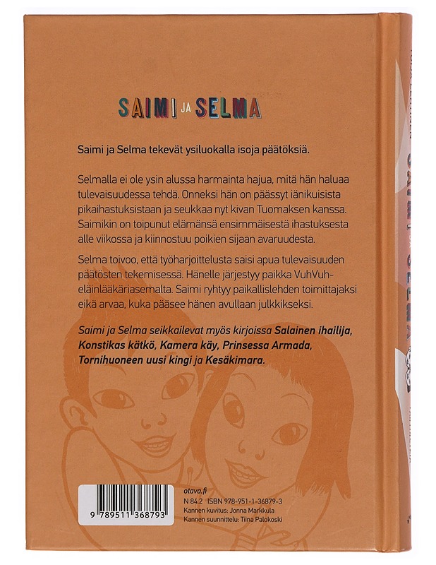 Saimi ja Selma : tähtihetkiä - Tuija Lehtinen - Nuorten kirjat - 10105304906 - 1