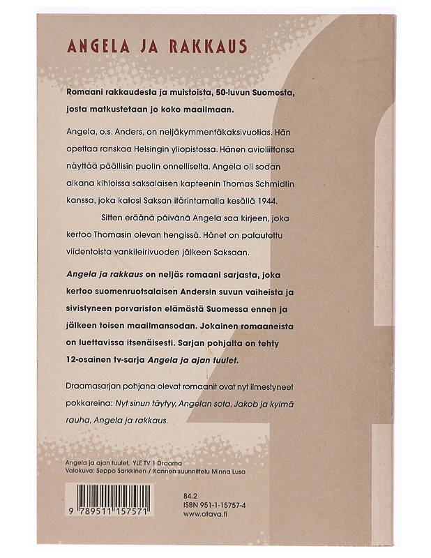 Angela ja rakkaus - Donner, Jörn - Romaanit ja novellit - 10105304948 - 1