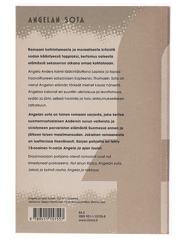 Angelan sota - Donner, Jörn - Romaanit ja novellit - 10105304955 - 1