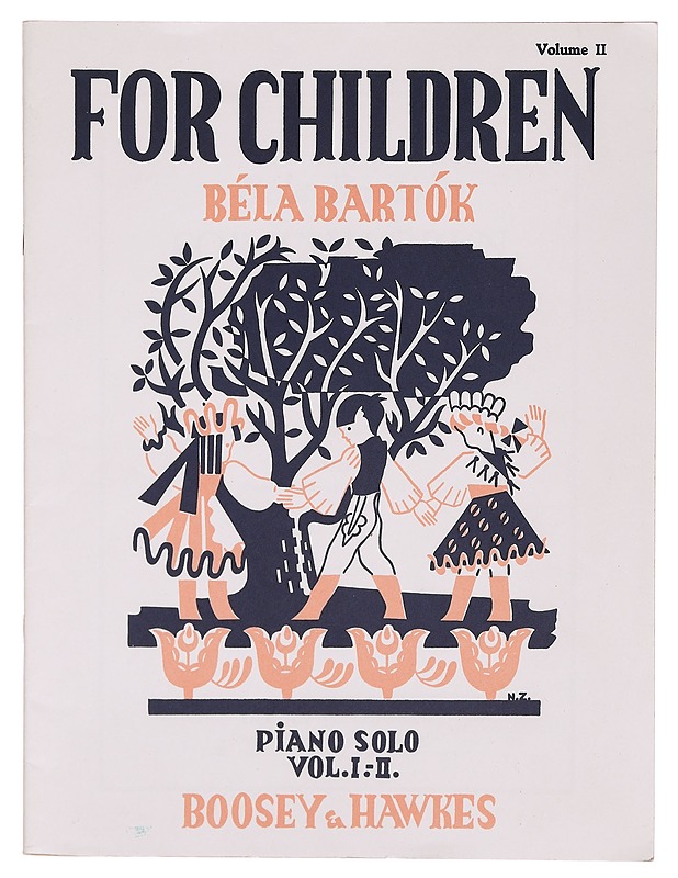 For Children : Volume II - Bela Bartok - Musiikki- ja elokuvakirjat - 10105305178 - 0