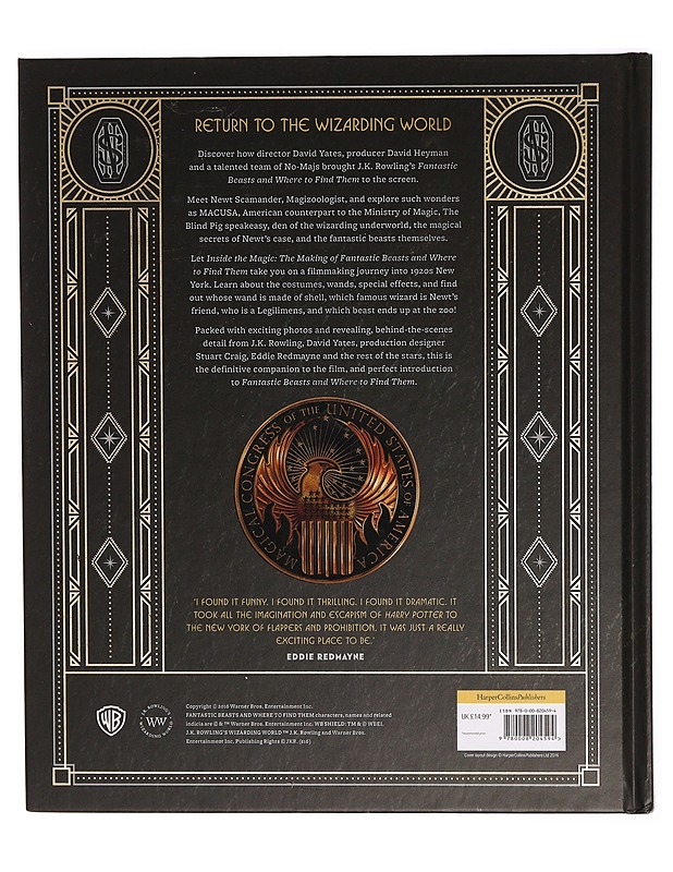 Inside the Magic: The Making of Fantastic Beasts and Where to Find Them - Ian Nathan - Tietokirjat ja oppaat - 10105305224 - 1