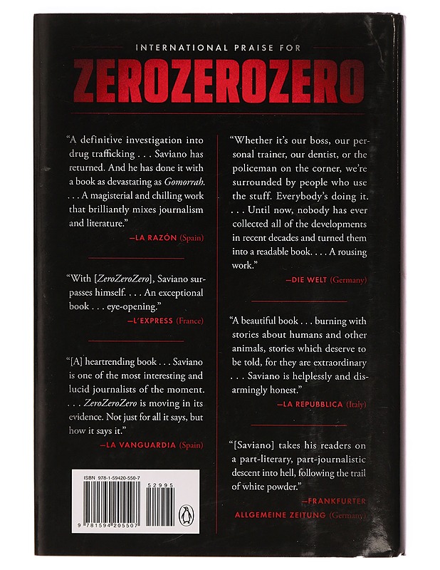 ZeroZeroZero - Roberto Saviano - Tietokirjat ja oppaat - 10105305334 - 1