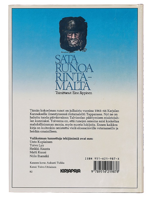 Sata Runoa Rintamalta - Eino Jäppinen - Runot ja näytelmät - 10105305341 - 1