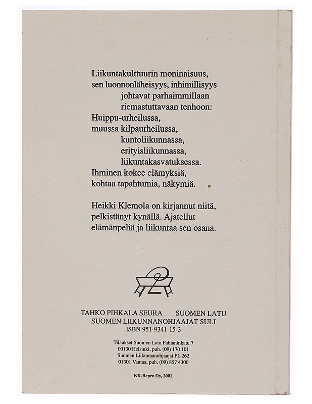 Elämän peli II - Heikki Klemola - Tietokirjat ja oppaat - 10105305392 - 1