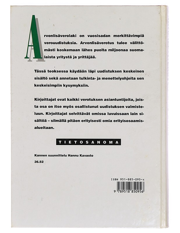Arvonlisäverotus - Mika Kallio - Tietokirjat ja oppaat - 10105305475 - 1