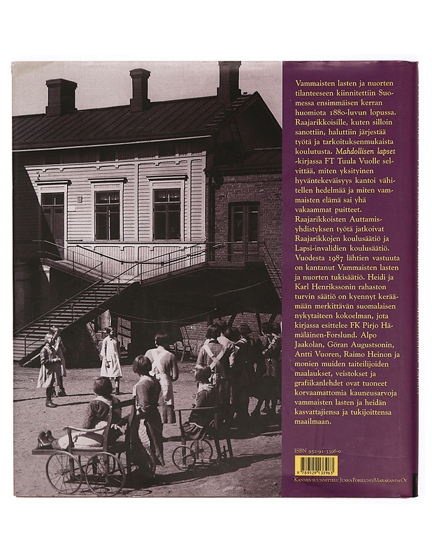 Mahdollisen lapset : historiaa ja taidetta - Vuolle-Selki, Tuula - Taide- ja kulttuurikirjat - 10105305588 - 1