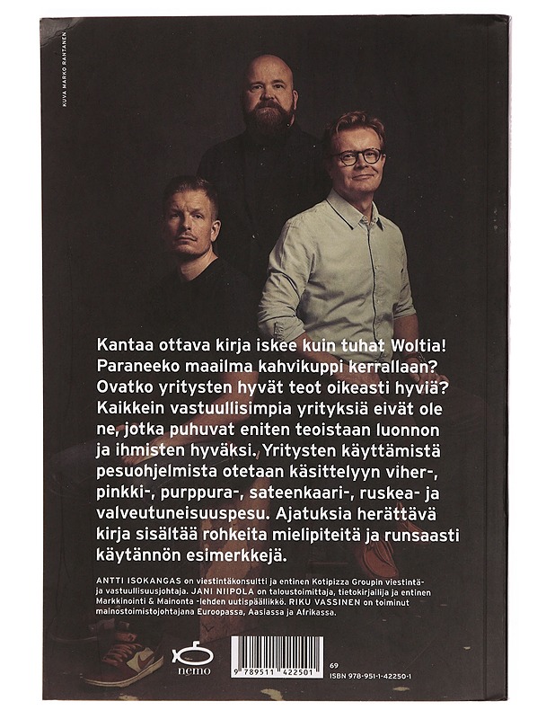 Viherpesuopas : miten merkitys muuttuu markkinoinniksi - Isokangas, Antti - Elämäkerrat ja muistelmat - 10105305597 - 1