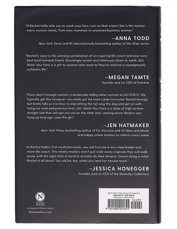 Girl, wash your face : stop believing the lies about who you are so you can become who you were meant to be - Rachel Hollis - Elämäkerrat ja muistelmat - 10105305935 - 1