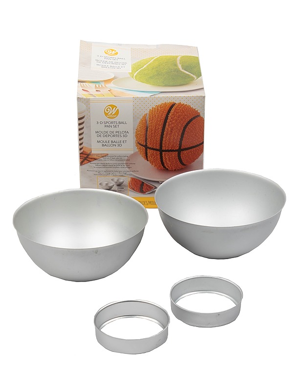 WILTON 3-D Sports Ball pannusetti - Pannut ja kattilat - 10105306208 - 0