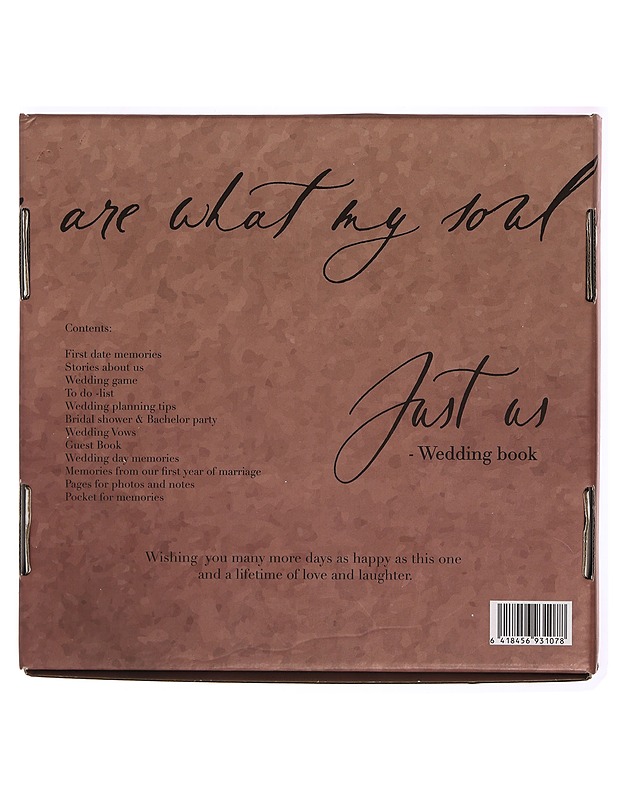 Just us wedding book - Dajka, Petra - Harrastekirjat - 10105306283 - 1