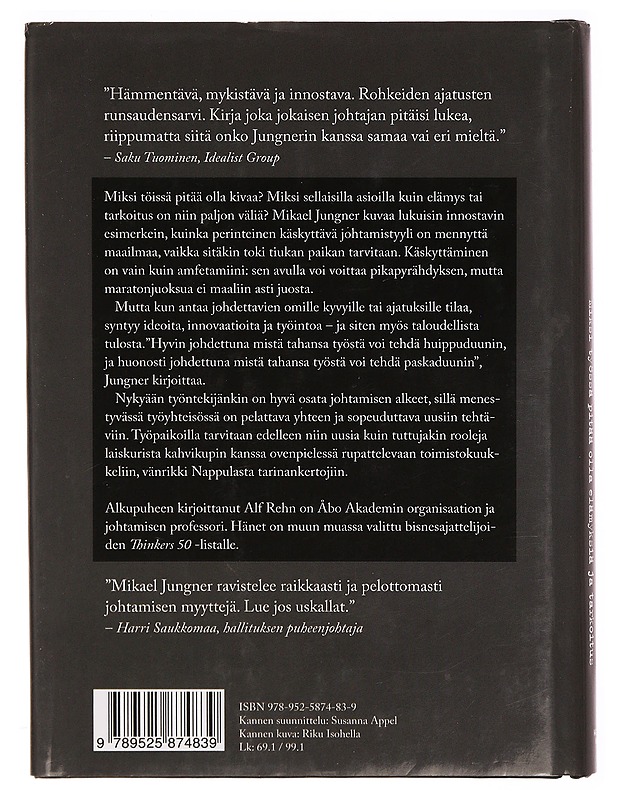 Toimistokuukkeli : miksi työssä pitää olla elämyksiä ja tarkoitus - Mikael Jungner - Tietokirjat ja oppaat - 10105306396 - 1