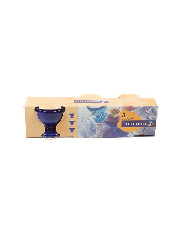 LUMINARC Cocoon munakuppi, 3 kpl - Tarjoiluastiat - 10105306603 - 0