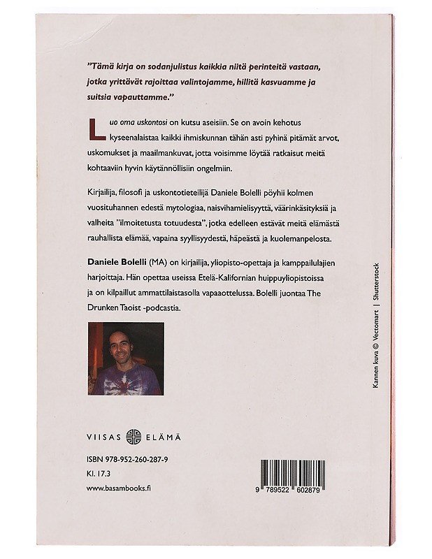 Luo oma uskontosi : ohjeeton opaskirja - Daniele Bolelli - Tietokirjat ja oppaat - 10105306853 - 1