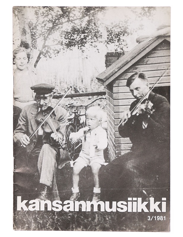 Kansanmusiikki: 3/1981 - Lehdet - 10105306980 - 0