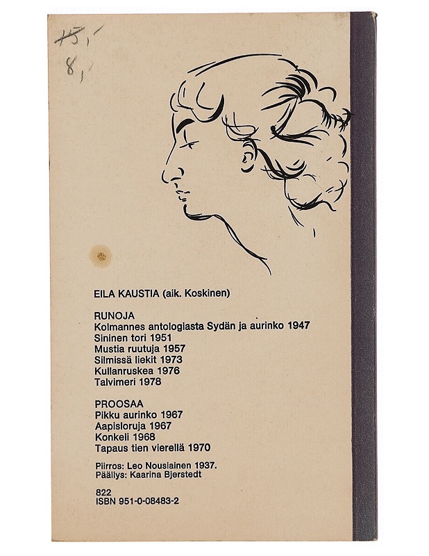 Talvimeri : Runoja - Eila Kaustia - Runot ja näytelmät - 10105307061 - 1