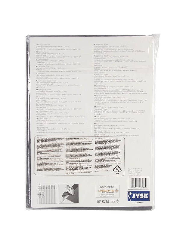 JYSK GOLMA verho, 140 x 245 cm  - Verhot ja kapat - 10105307076 - 1