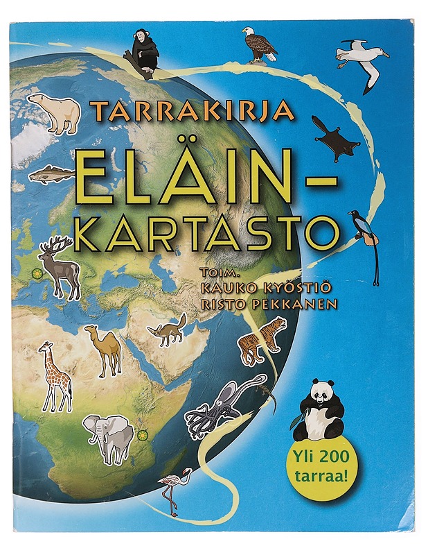 Eläinkartasto : tarrakirja - Kauko Kyöstiö - Tietokirjat ja oppaat - 10105307198 - 0