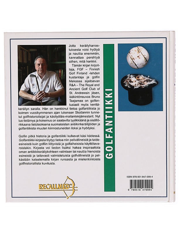 Golfantiikki - Bruno Taajamaa - Tietokirjat ja oppaat - 10105307199 - 1