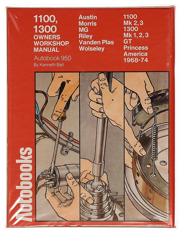 1100 Mk.2, 3, 1300 Mk.1, 2, 3 America 1968-74 Autobook - Kenneth Ball - Tietokirjat ja oppaat - 10105307212 - 1