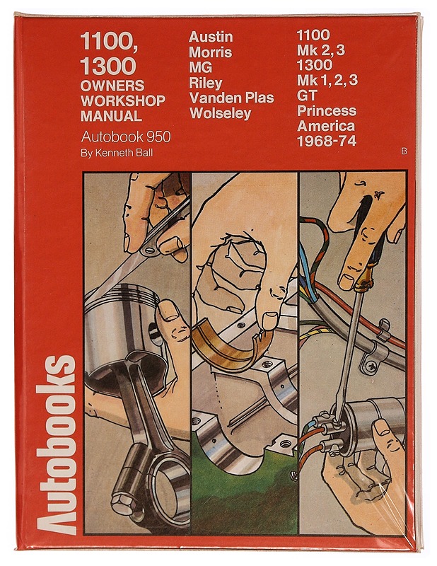 1100 Mk.2, 3, 1300 Mk.1, 2, 3 America 1968-74 Autobook - Kenneth Ball - Tietokirjat ja oppaat - 10105307212 - 0