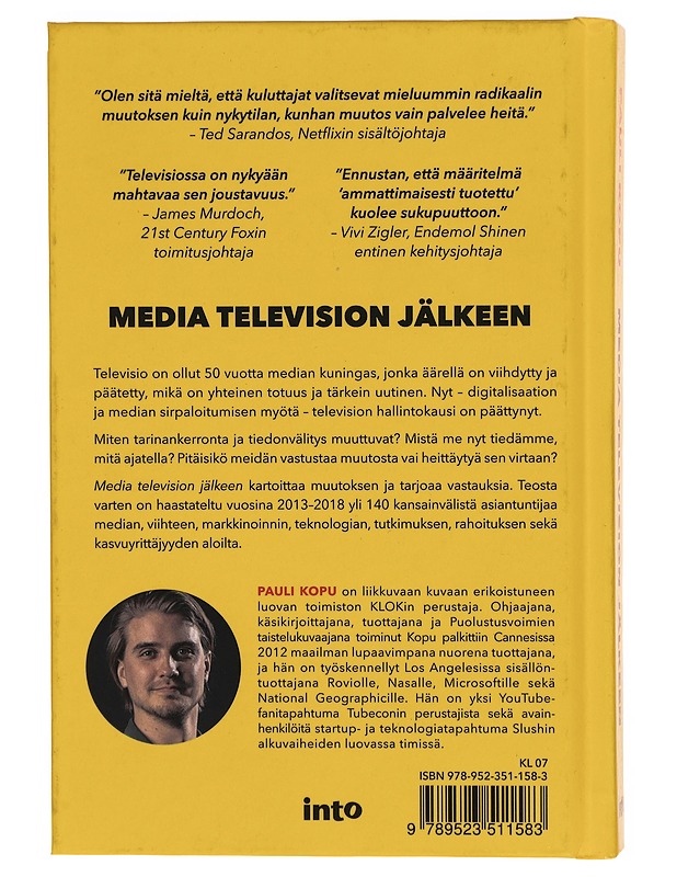 Media television jälkeen : tutkimusmatka tarinoiden tulevaisuuteen - Pauli Kopu - Tietokirjat ja oppaat - 10105307454 - 1