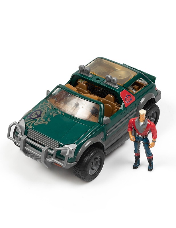 LGT Jonny Quest Rover jeeppi ja action figuuri - Lasten lelut - 10105307481 - 0