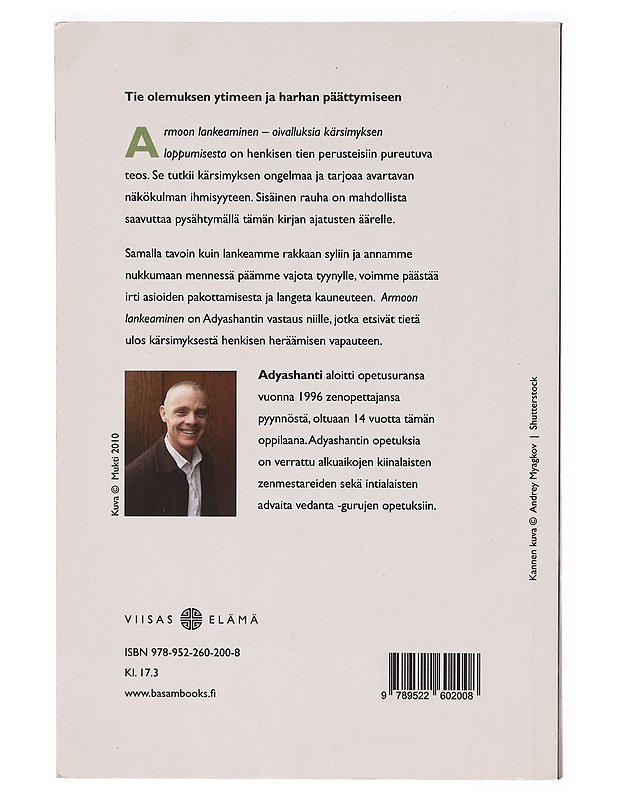Armoon lankeaminen - oivalluksia kärsimyksen päättymisestä - Harrastekirjat - 10105307906 - 0