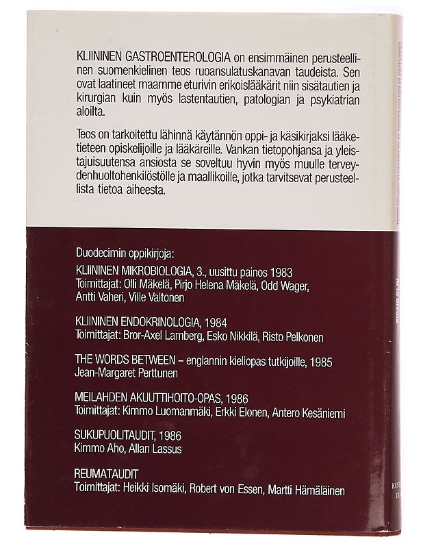 Kliininen gastroenterologia - Tietokirjat ja oppaat - 10105307932 - 1
