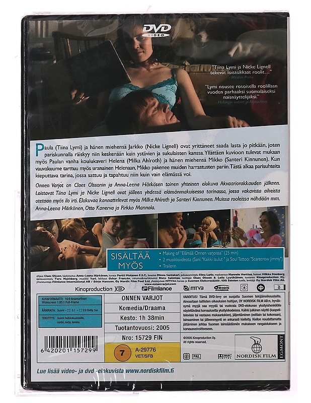 Onnen Varjot - DVD - DVD-elokuvat - 10105308070 - 1