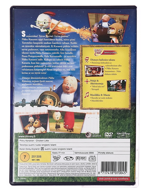 Pikku Kananen - DVD - DVD-elokuvat - 10105308152 - 1