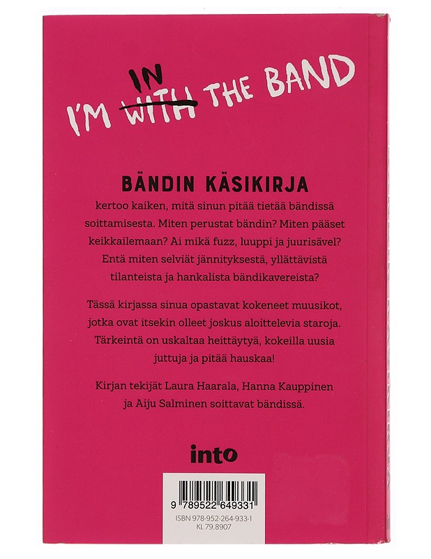 Bändin käsikirja - Kauppinen, Hanna - Musiikki- ja elokuvakirjat - 10105308160 - 1