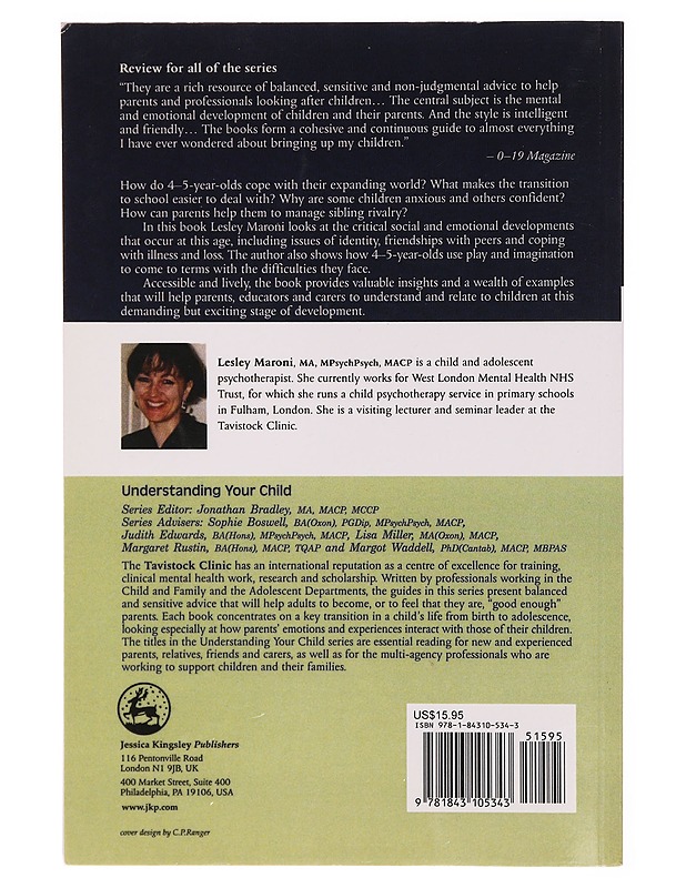 Understanding 4-5-year-olds - Lesley Maroni - Tietokirjat ja oppaat - 10105308223 - 1