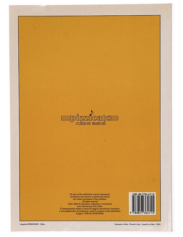 Stabat Mater - Daniele Zanettovich - Musiikki- ja elokuvakirjat - 10105308381 - 1