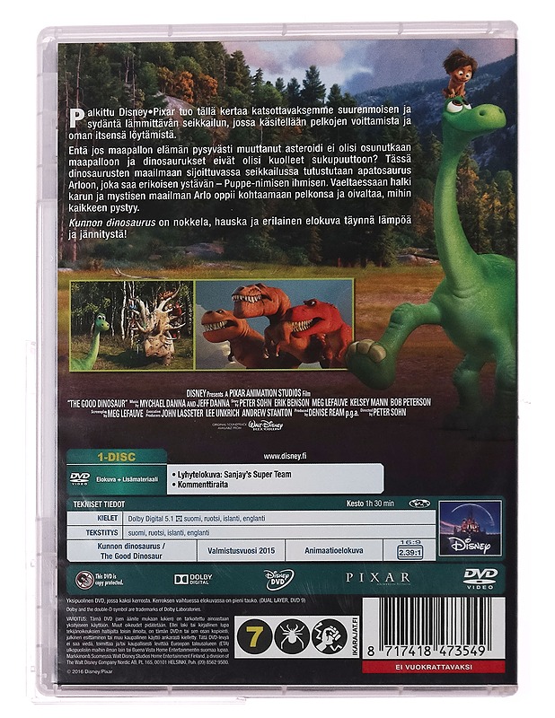Kunnon dinosaurus - DVD - DVD-elokuvat - 10105308428 - 1