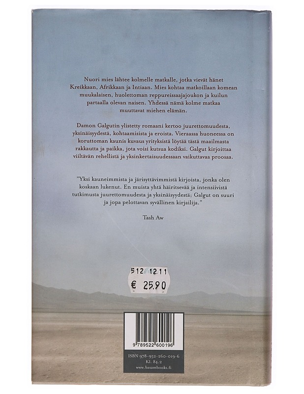 Vieraassa huoneessa - Damon Galgut - Romaanit ja novellit - 10105308457 - 1