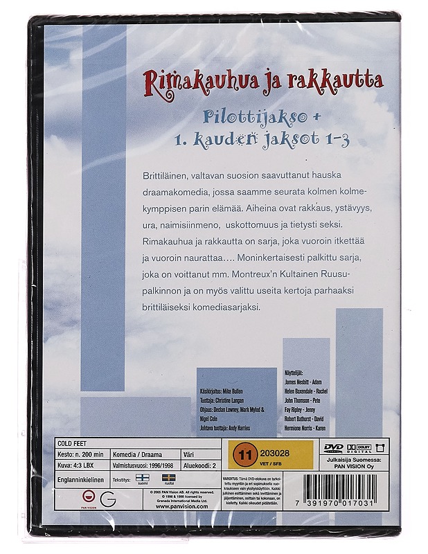 Rimakauhua ja Rakkautta : Pilottijakso + 1. kauden jaksot 1-3 - DVD - DVD-elokuvat - 10105308477 - 1
