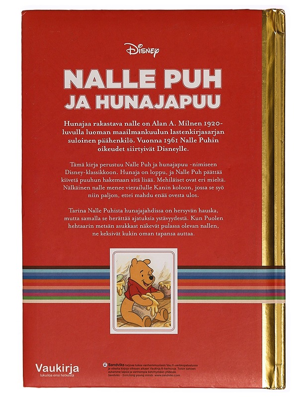 Nalle Puh ja hunajapuu - Lastenkirjat - 10105308572 - 1