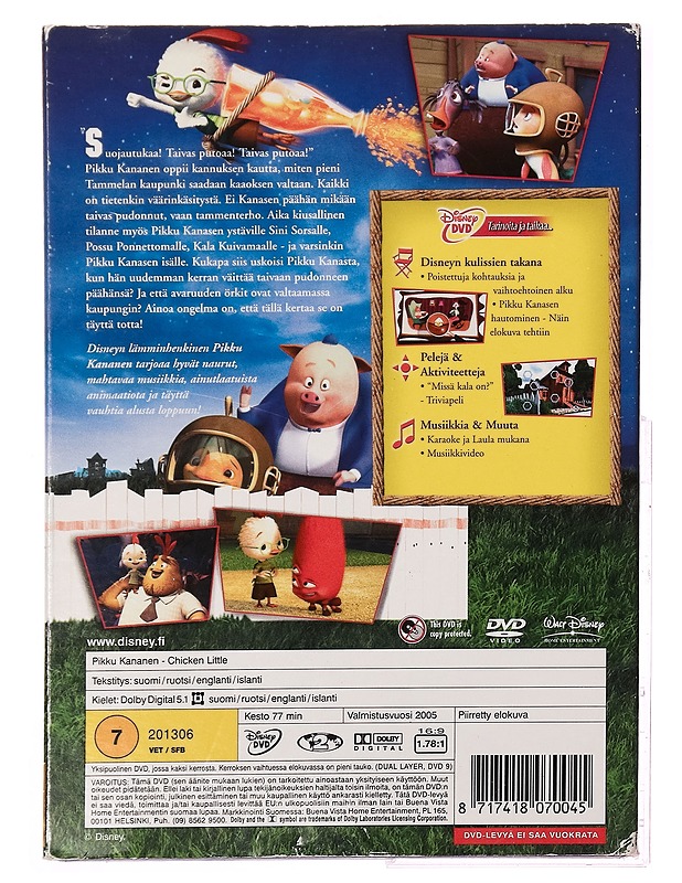 Pikku Kananen - DVD - DVD-elokuvat - 10105308632 - 1